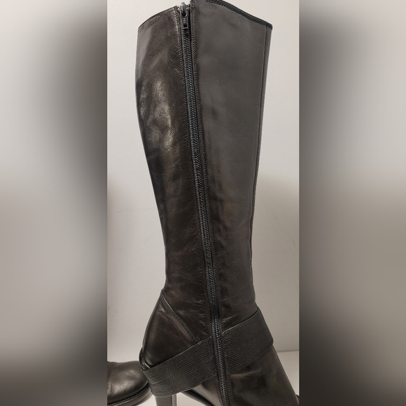 Moving Sale! Made in Italy Rare Leather Boots, Size 39 - Picture 14 of 16